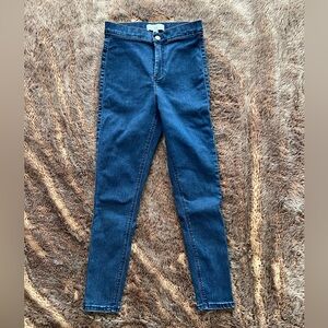 Topshop Moto Joni Blue Women's Skinny Jeans